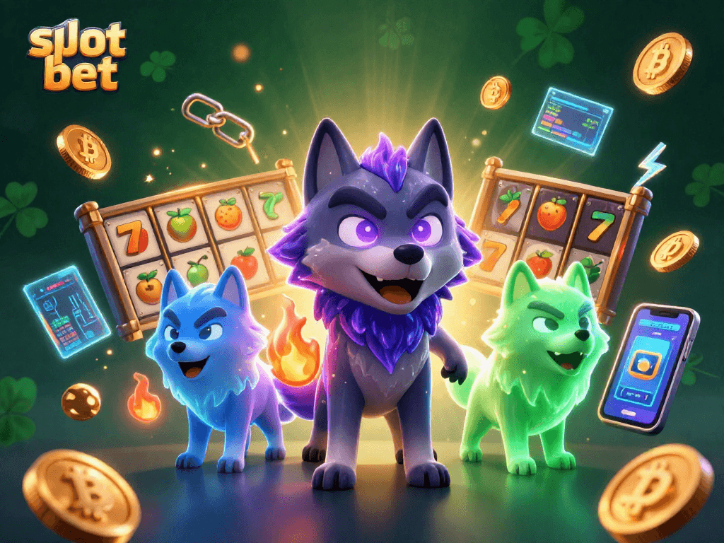 Menang besar di slot bet dengan simbol keberuntungan dan tema kasino yang seru.