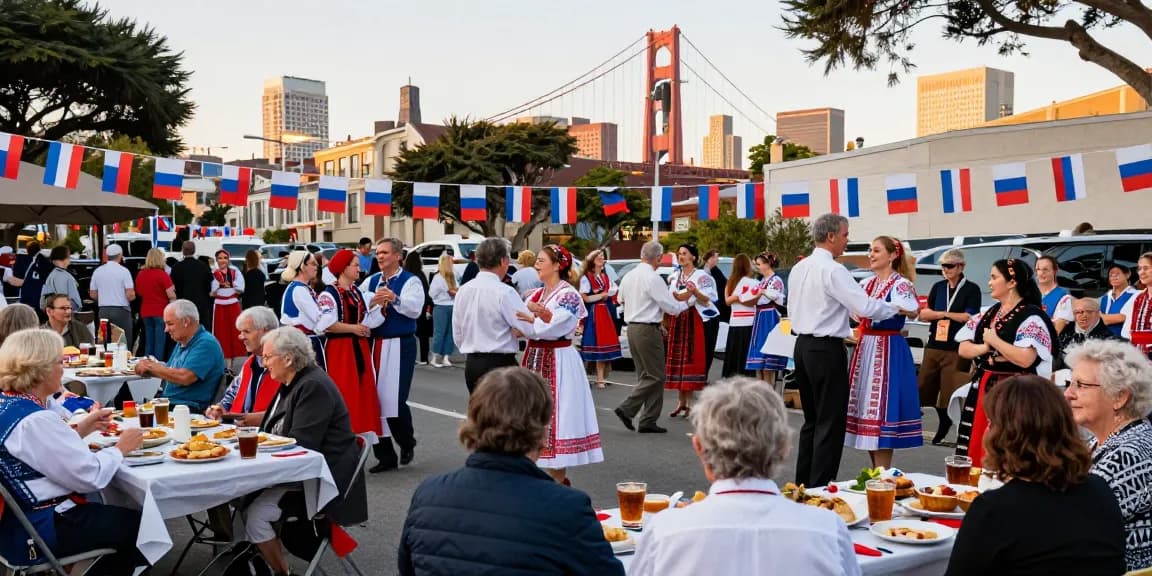 Dynamic cultural celebration in San Francisco featuring the Polish community at https://www.sfpol.com/.