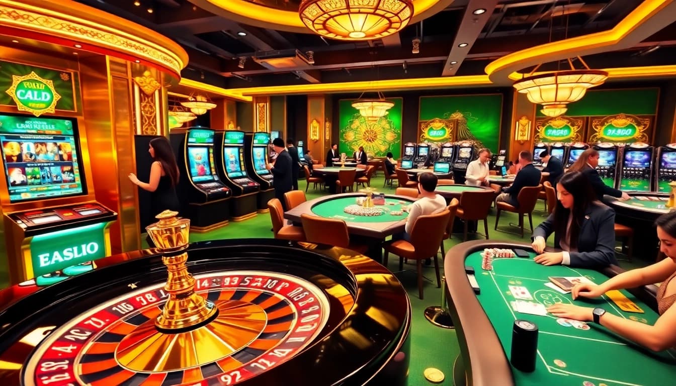 Participez à l'excitation des mises élevées dans un casino en ligne argent réel offrant des expériences de jeu immersives.