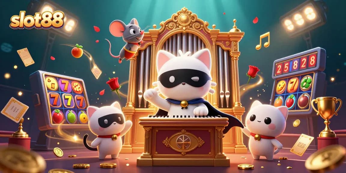 Experience thrilling slot88 gameplay with enchanting characters and dynamic casino elements.