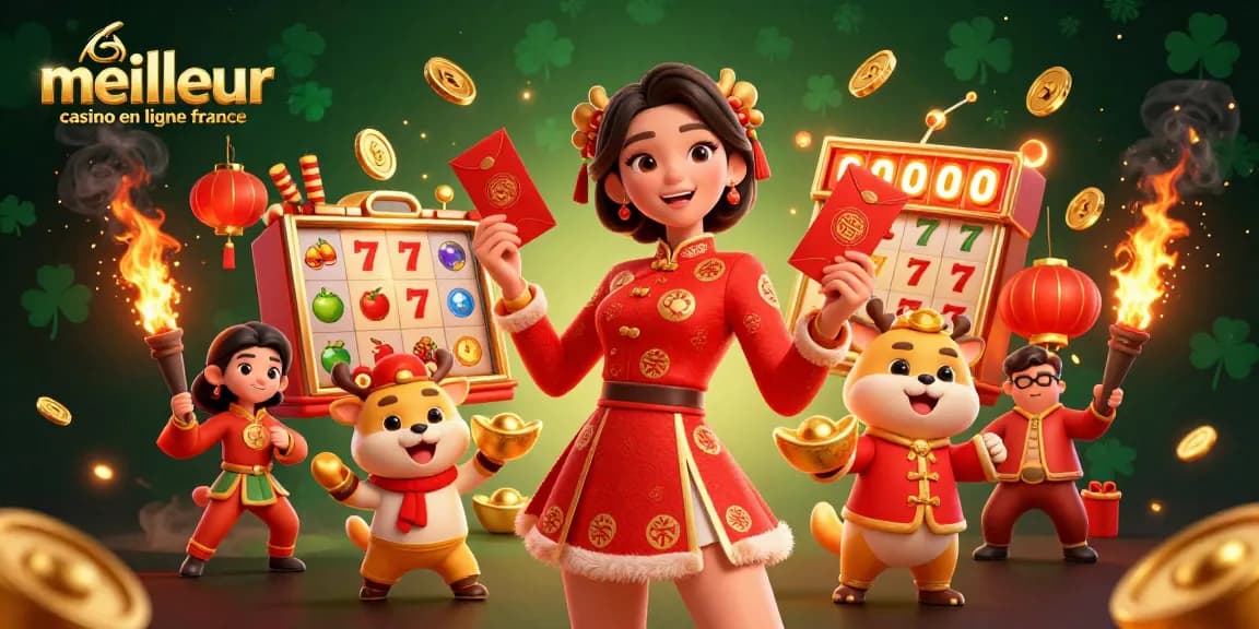Engagez-vous avec le meilleur casino en ligne France présentant des célébrations vibrantes et des visuels riches.