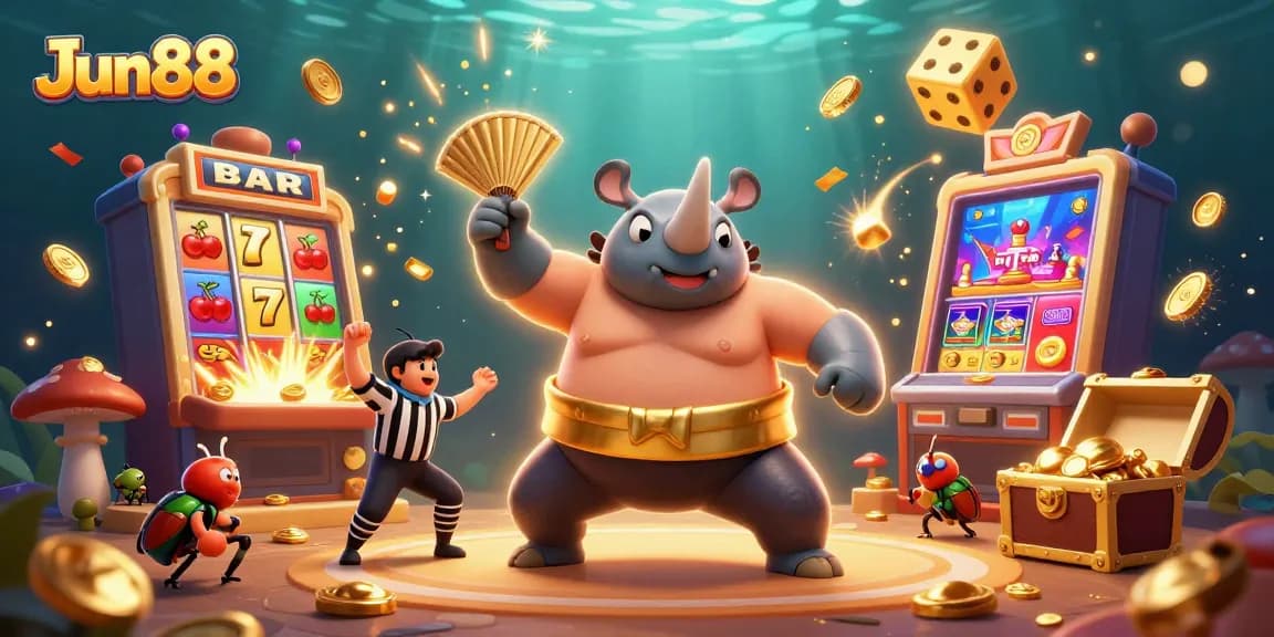 Engage with Jun88's explosive casino action featuring vibrant characters and thrilling jackpots.