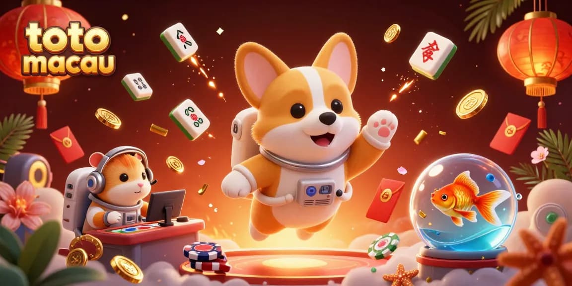 Menangkan permainan toto macau sambil bermain di kasino luar angkasa dengan karakter lucu