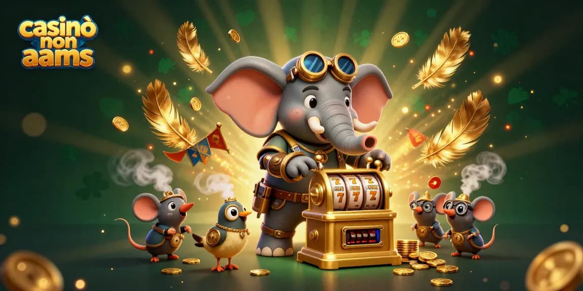 Vivi azioni mozzafiato nei casinò non aams con elementi steampunk e icone di gioco vibranti.