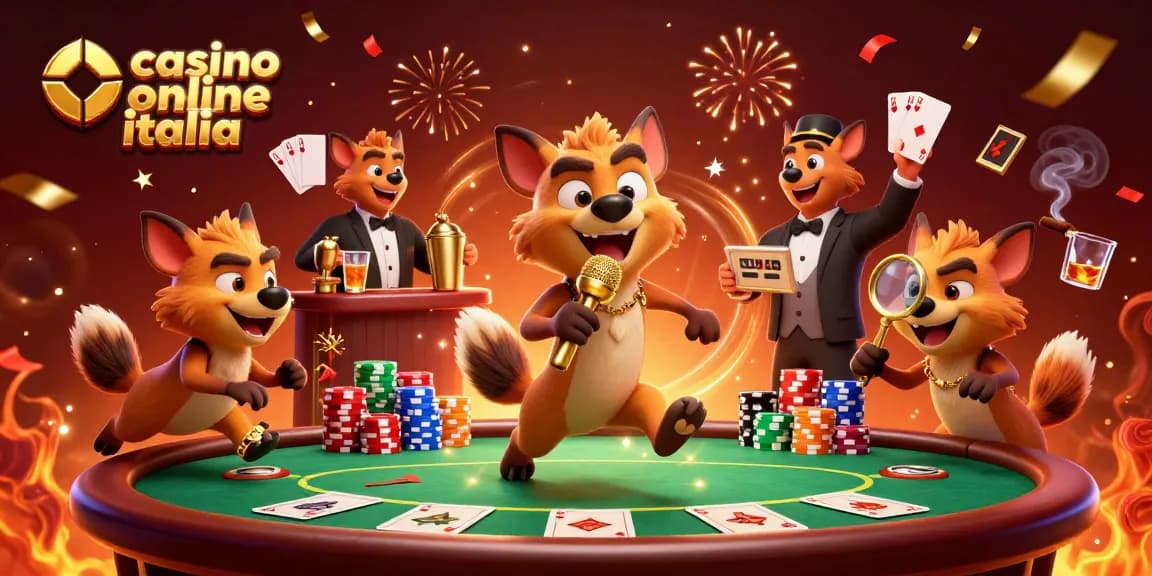 Gioca nei migliori casino online Italia, dove comicità e divertimento si incontrano.