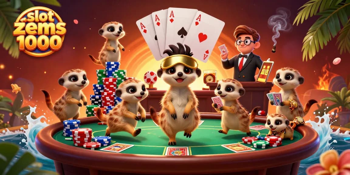 Win big with slot demo zeus 1000 in this lively 3D meerkat casino world.
