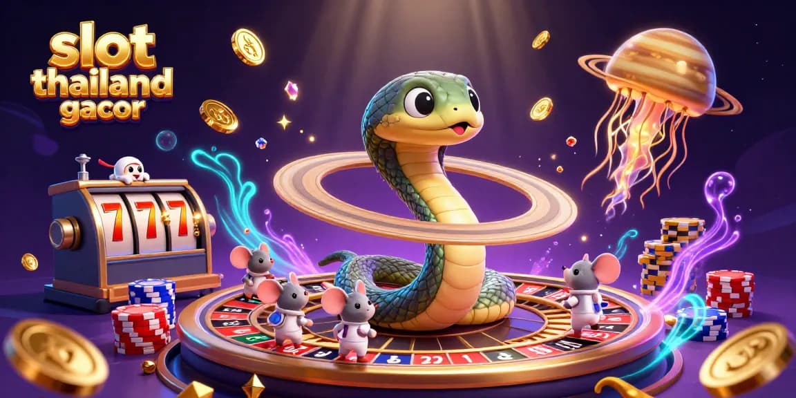 Experience dynamic gameplay at slot thailand gacor with vibrant 3D casino scenes and engaging characters.