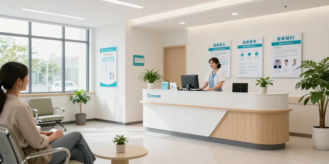 ACA plans and telehealth services in a welcoming health clinic, showcasing patient care and modern medical practices.
