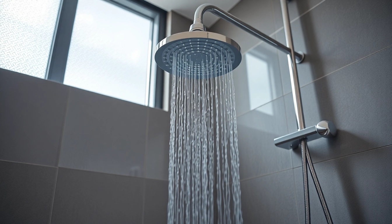 Transform your bathroom with stunning shower uk installations featuring modern fixtures.