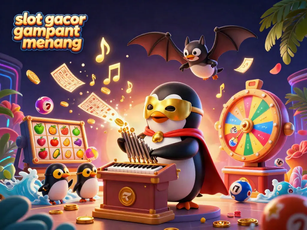 Experience the excitement of slot gacor gampang menang with vibrant casino elements and dynamic action.