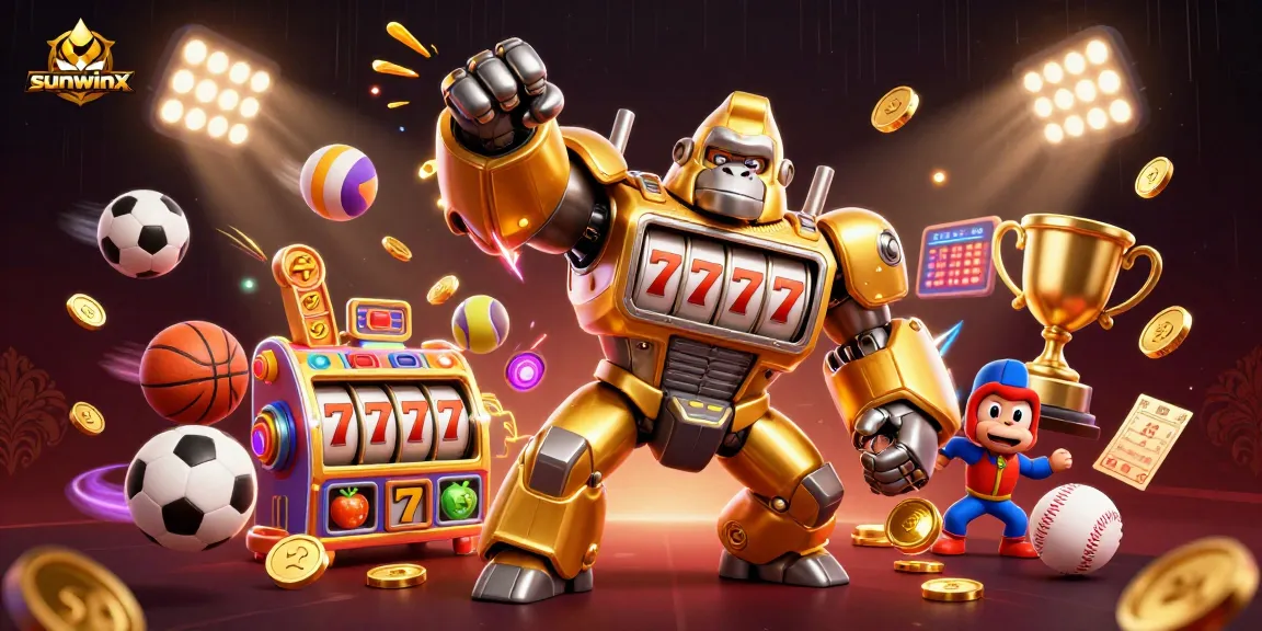 Experience thrilling wins at sunwinx with jackpot slots and dynamic gaming elements in a vibrant casino atmosphere.