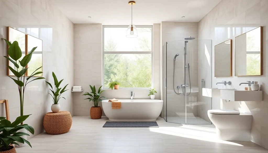 Sonni sanitär GmbH bathroom products displayed in a modern bathroom setting.