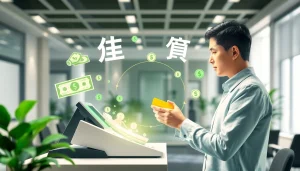 카드깡 개념을 설명하는 인포그래픽, 신용카드와 현금을 강조합니다.