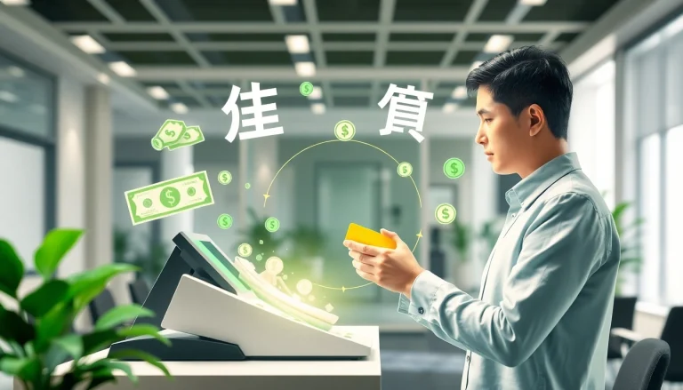 카드깡 개념을 설명하는 인포그래픽, 신용카드와 현금을 강조합니다.