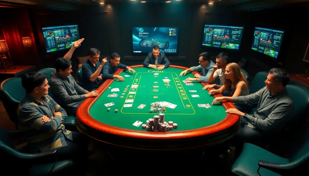 Experience the thrilling atmosphere of https://88clb.courses/ as players engage in high-stakes casino games.