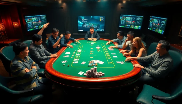 Experience the thrilling atmosphere of https://88clb.courses/ as players engage in high-stakes casino games.