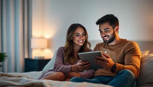 Engaging ai sexting interaction between a couple using a chatbot.
