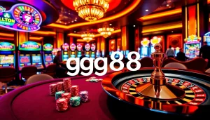 Experience the excitement of gg88 with vibrant casino games including poker, roulette, and slots.