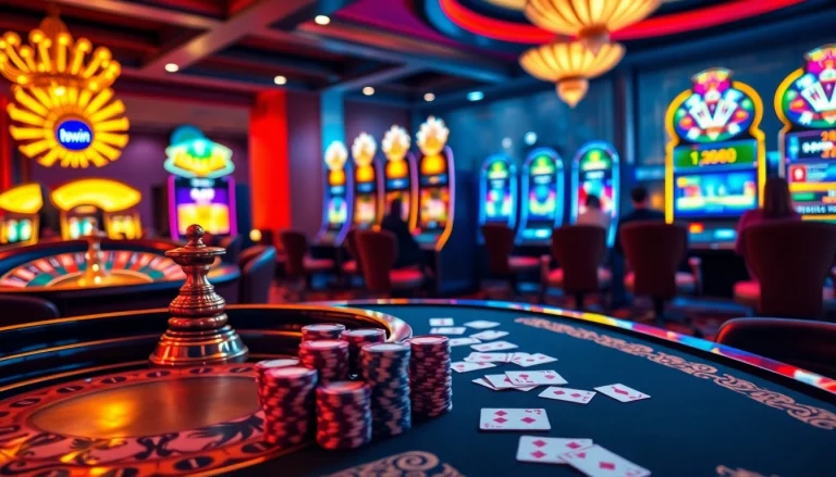 Experience thrilling gameplay at hay.win with vibrant casino tables and exciting slot machines.