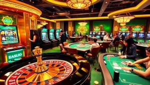 Participez à l'excitation des mises élevées dans un casino en ligne argent réel offrant des expériences de jeu immersives.