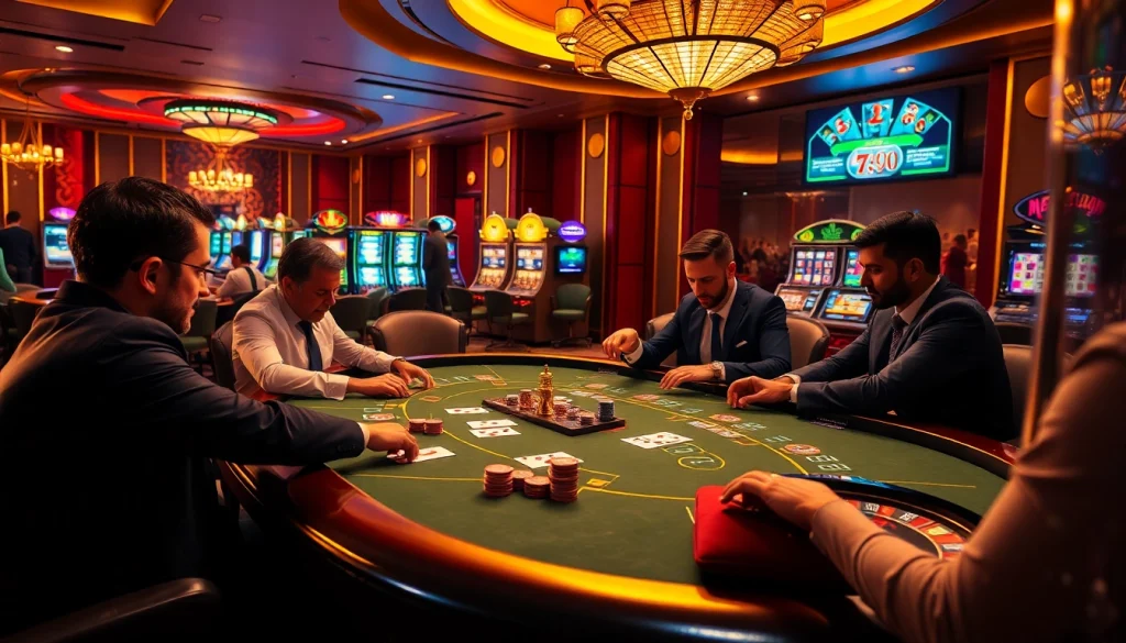 Place bets and enjoy exciting games at Hay88 com while surrounded by luxury casino elements.