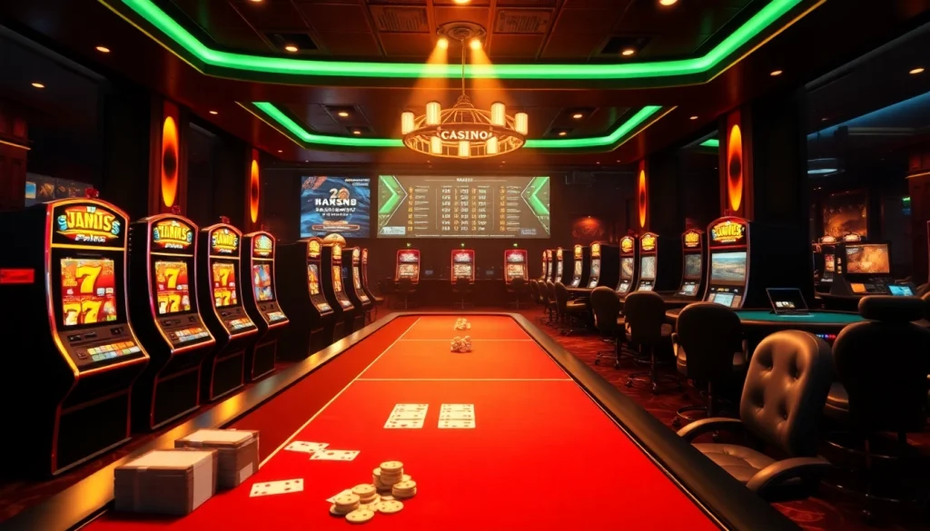 Vivez l'excitation du casino en ligne argent réel avec des éléments de jeu en ligne dynamiques dans un cadre luxueux.