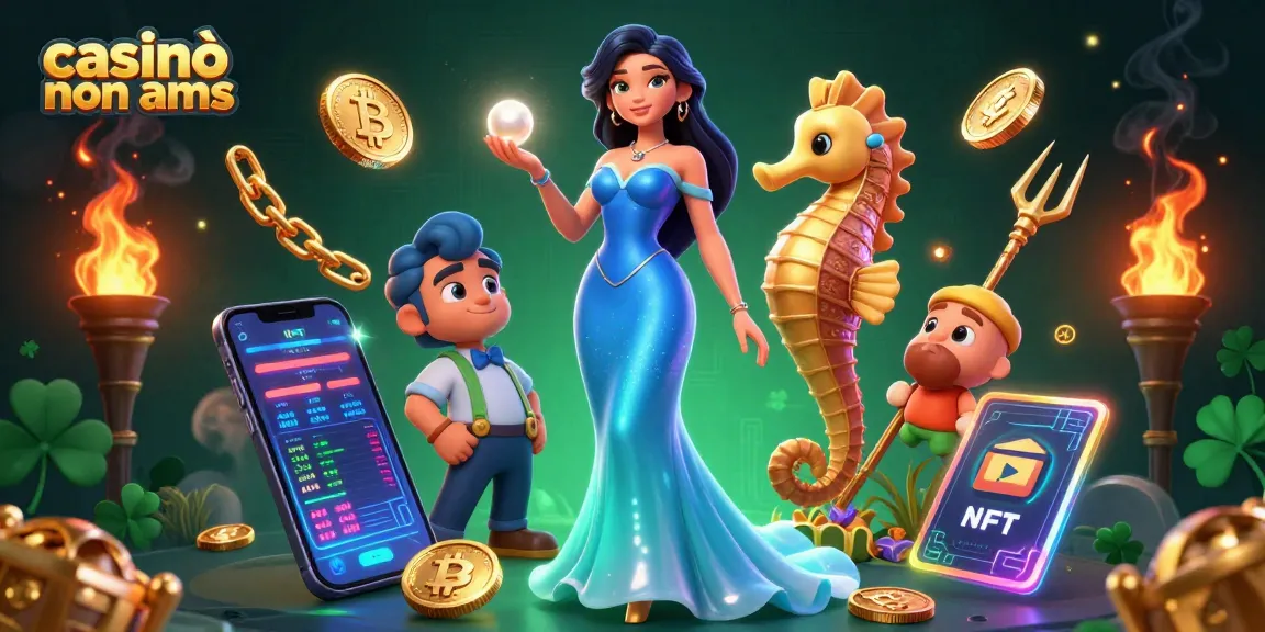 Partecipa a un'azione emozionante nei casinò non AAMS con personaggi 3D vivaci ed elementi di casinò.