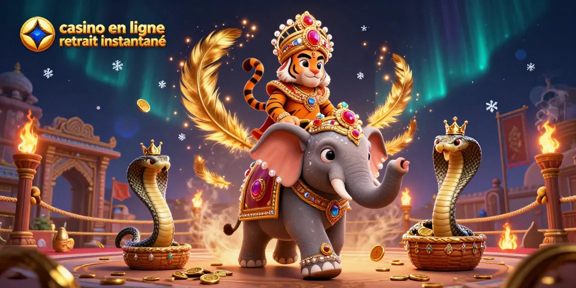 Profitez des retraits instantanés dans les casinos en ligne avec cette illustration animée captivante.