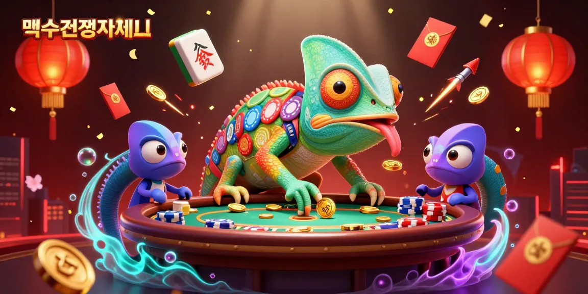 먹튀검증사이트에서 안전한 배팅 환경을 찾는 장면의 3D 일러스트레이션