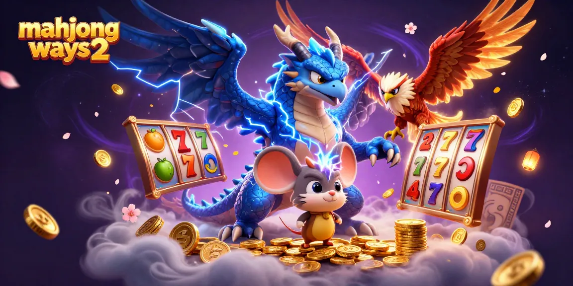 Experience mahjong ways 2 slot excitement with vibrant visuals, golden jackpots, and energetic characters.