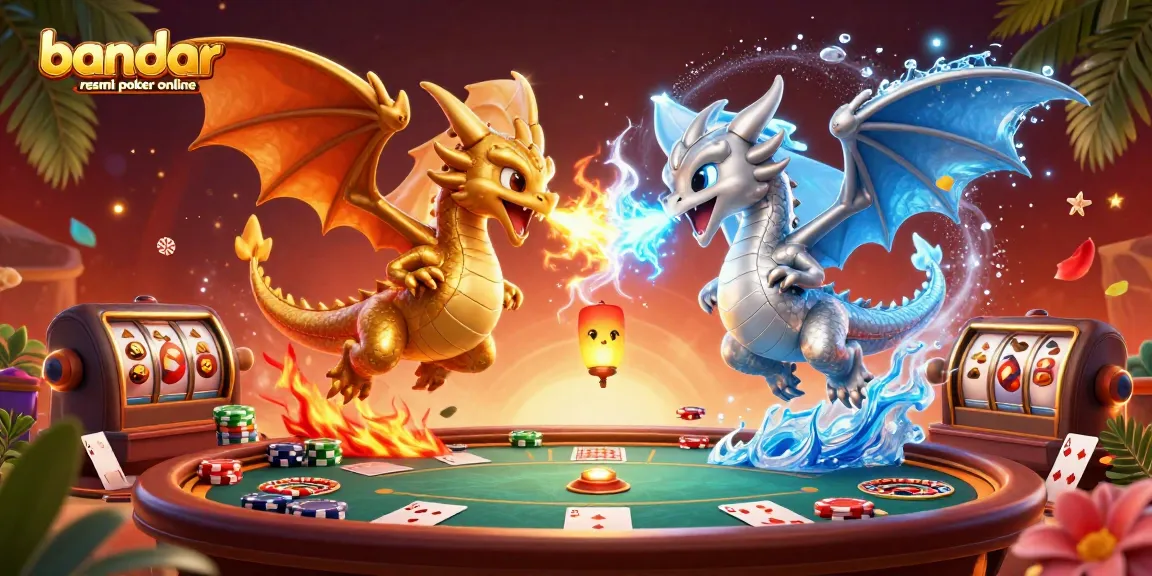 Play thrilling poker online at bandar resmi poker online with a vibrant casino atmosphere.
