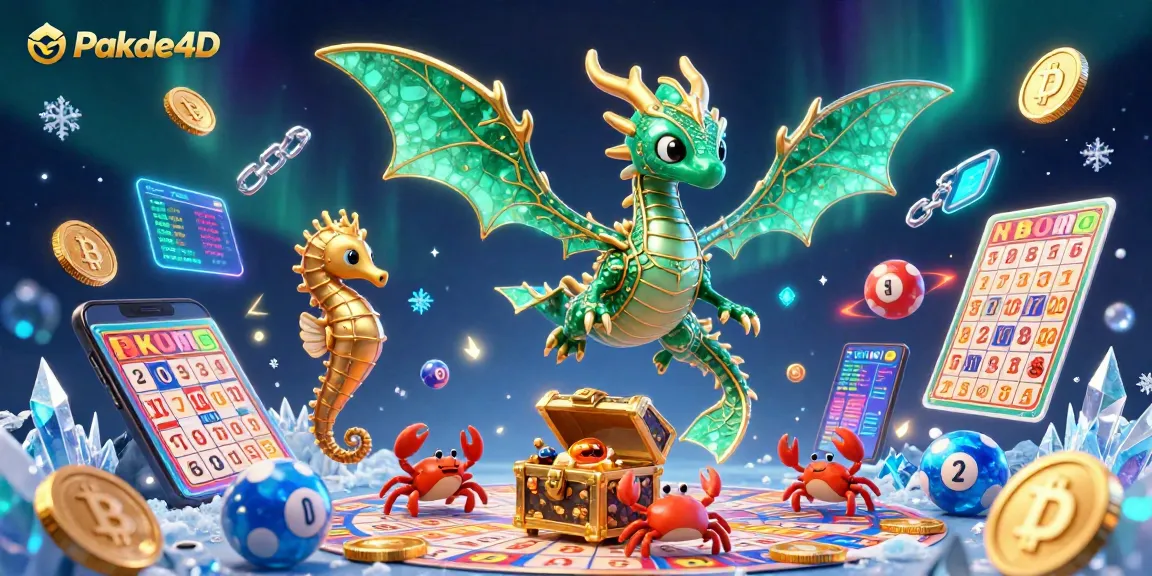 Experience thrilling gameplay with Pakde4D as emerald sea dragon and lottery elements create an exciting atmosphere.