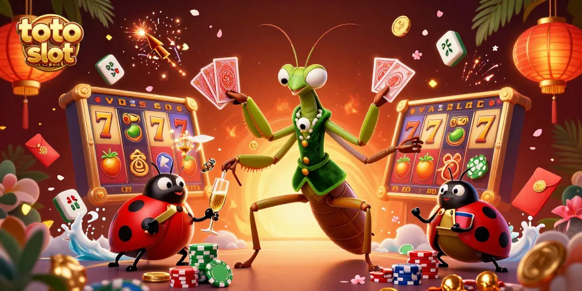 Engage with toto slot resmi through vibrant 3D slot reels and dynamic casino characters.