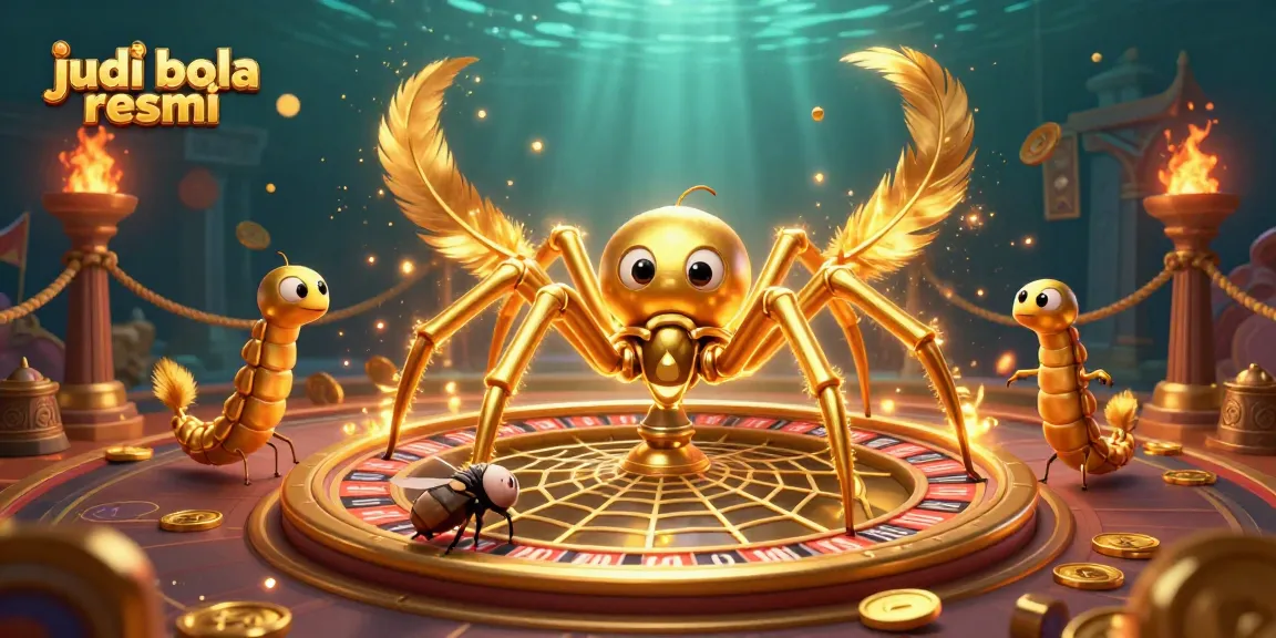 Engage with judi bola resmi and enjoy thrilling betting as the golden spider weaves its web.