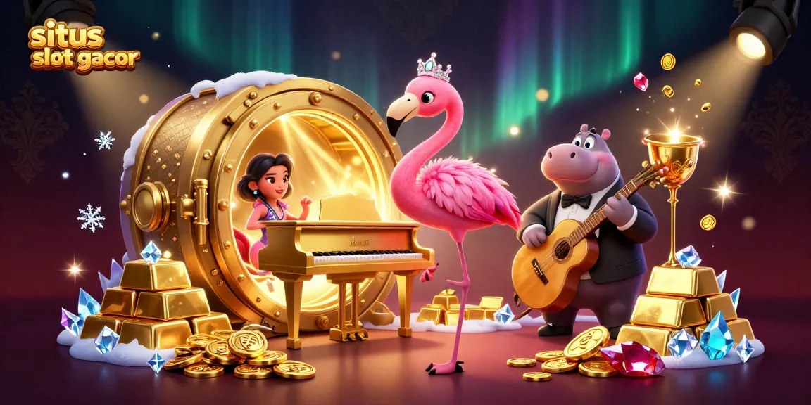 Memenangkan pengalaman nyata di situs slot gacor dengan penampilan glamor penyanyi sambilan flamingo dan hippo bassist.